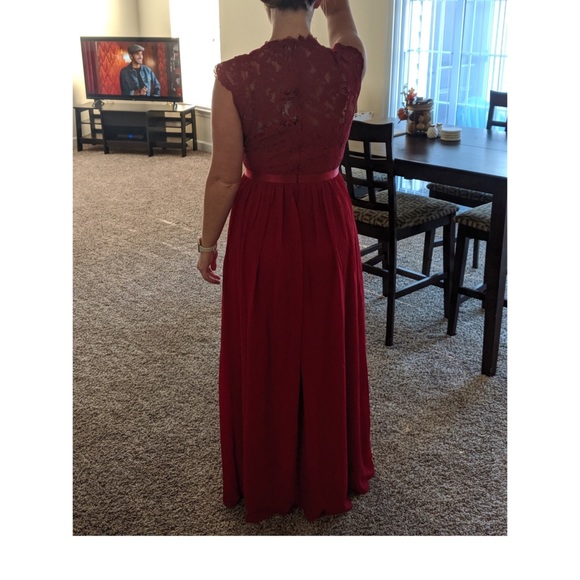 Red formal dress! - Picture 2 of 7